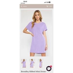 Entro Boutique Lavender Sleeveless Dress size Small